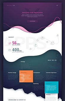 разработка лендинг пейдж дизайнерський