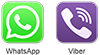 //viber whatsapp